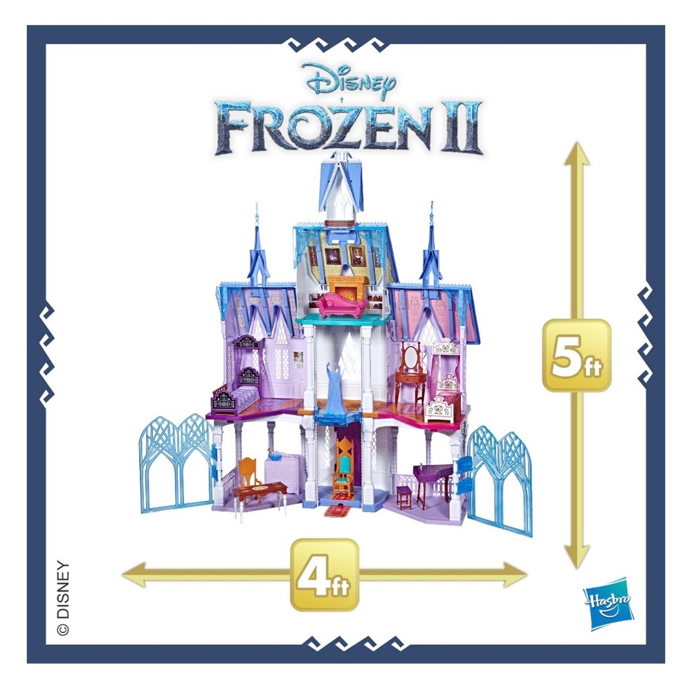 SOLD. Frozen 2 castle play set. [5' tall]